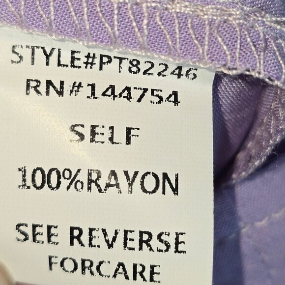 Davi & Dani Women's Lilac Balloon 3/4 Sleeve Crochet Lace Blouse Tops, 1X, NWT - Picture 9 of 9